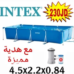  17 المسبح العملاق بطول 4.5متر للمنازل والمزارع والمنتزهات