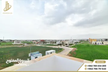  16 رووف طابقي 370م (170م بناء+200م ترسات خارجية) مسجلة كاملة عالقوشان للمالك (كراج ومصعد شبه مستقل)