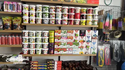  4 رفوف محل وديكور محل اراجيل