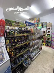  27 سوبر ماركت  دكان ثلاث مخازن مجهز بالكامل
