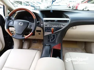  8 لكزس RX 350 موديل 2011 خليجى بدون حوادث