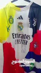 10 تيشيرتات واطقم رياضية   ميسي ورونالدو   مبابي ريال مدريد  لامين يامال برشلونة   المنتخب الاردني