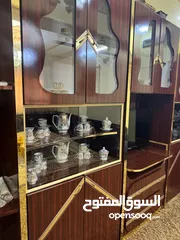  1 بوفيه تفصيل نظيفة وكالة بسعر مغري خشب لاتيه