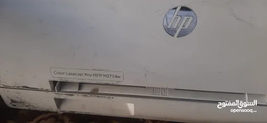  1 طابعه hp بحاله فوق الممتازه
