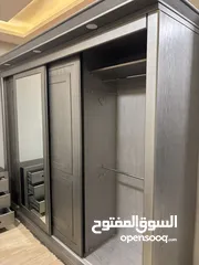  21 غرفة نوم ماستر خشب لاتيه وقشرة بلوط واحرف خشب زان ثقيلة جدا غير مستعملة ثقيلة جدا تصلح لعرسان