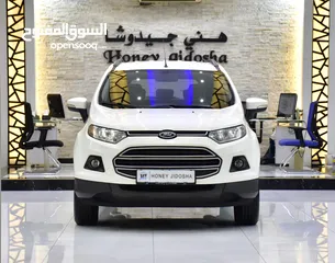  3 Ford EcoSport ( 2017 Model ) in White Color GCC Specs