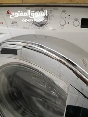  5 غساله هوڤر إيطالي سعة 8 كيلو السرعه1400 دوره
