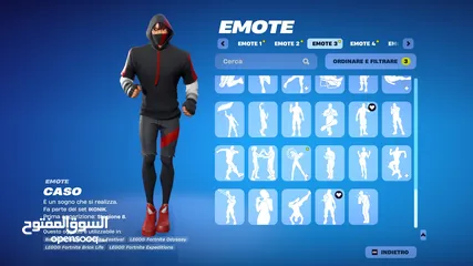  29 حساب فورت نايت يحتوي على سكن الآيكونك الحساب قابل للربط على جميع المنصات إكسبوكس، بلايستيشن، نينتندو