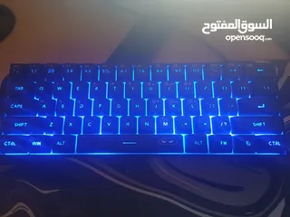  4 كيبورد جيمنج RGB 60%