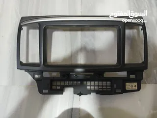  2 راديو مع سي دي مع اطار متسوبيشي لانسر 2017