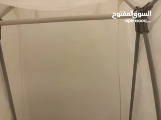  2 خزانة ملابس هيكل معدني قماش إززلدد
