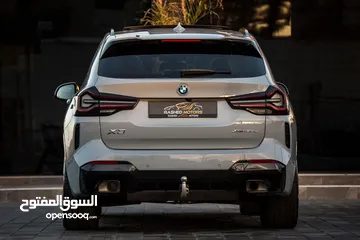  8 جيب BMW x3 M لون باطوني بنزين وكهرباء