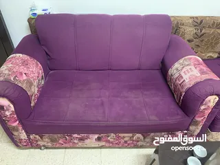  2 طقم كنب مكون من 4 مقاعد للبيع