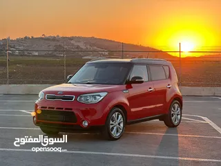 2 كايا سول ( لونين ) بنزين اتوماتيك فل بدون فتحة  2015