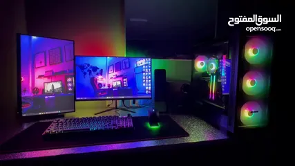  13 للبيع جهاز كمبيوتر كامل للألعاب والعمل الاحترافي