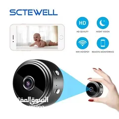  4 كاميرا  الخفية (ِA9)                     WiFI mini security camera  مميزاتها:  يمكن استخدامها لمشاهد