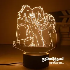  5 إضاءات لانمي ناروتو القطعه ب 4.5 ريال