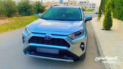  15 تويوتا راف فور هايبرد 2021 جمرك جديد