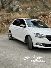  4 سكودا فابيا موديل 2020 ترخيص 2019 نابلس