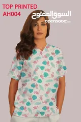  22 Printed scrub top very good quality garnteed after washing for long time available 24 designs