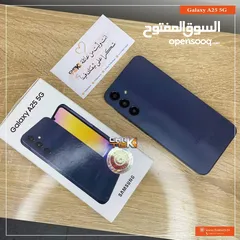  6 جهاز مشغل بالكرتونة Samsung A25 5G رام 12 جيجا 128 و 256  هدية كفر ولزقة وشاحن الاصلي متوفر توصيل