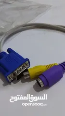  1 VGA - RCA + SERIAL Cable