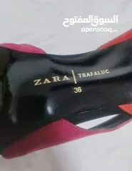  3 هيلز لون زهري ماركة Zara