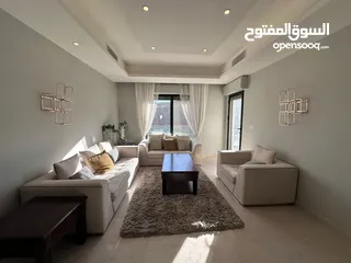  20 شقة مفروشة للايجار في #عبدون /#جديدة لم تسكن..  مساحة واسعه ارضيه .. فاخرة