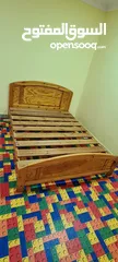  3 سرير خشب ماليزي شبه جديد