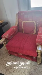  7 طقم كنب 9 مقاعد خشب صولد للبيع المستعجل