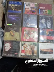  26 اشرطه كاسيت وسيدي واسطوانات وكاترج وريل