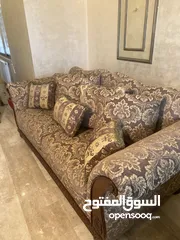  7 اثاث غرفة ضيوف ممتاز ونظيف ومرتب جدا