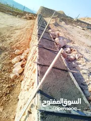  13 استصلاح اراضي زراعيه بناء سناسل حجريه سلاسل حجريه تشييك اراضي تشييك مزارع تنسيق حدائق وبناء