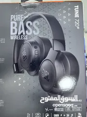  5 JBL TUNE 720 HEADSET (Pure Bass) سماعات جي بي إل جديدة تون 720  توصيل مجاني داخل عمان مناطق معينة