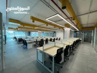  18 مكاتب مؤثثه للايجار في جنوب الرياض