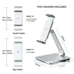  2 360° Rotatable Aluminum Alloy Desktop AP-7S iPad Tablet Holder Stand قاعدة ايباد ستاند