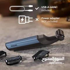  6 ماكنة حلاقة مخصصه للجسم فيليبس مع 3 مرفقات Philips Body Trimmer 3000