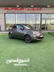  1 فيات 500c 2017 خليجي فل اوبشن ماشي 100 الف