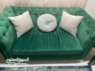  2 طقم ضيوف في حالة الوكالة استعمال خفيف
