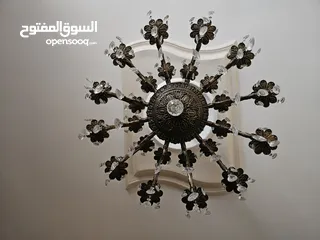  5 ثريات نحاس - للبيع