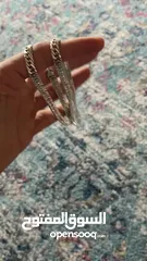  4 Silver 925 Necklace and bracelet