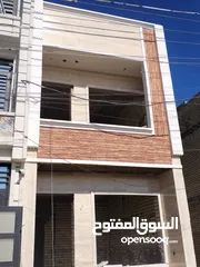  1 بيت 52 متر للبيع حي الحسين على الخدمي الأمن القومي