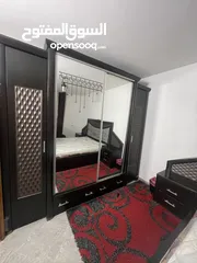  2 غرفة نوم كاملة + سرير بيبي ابيضّ + طقم كنب