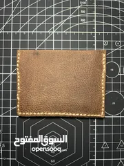  4 Simple hand made leather wallet