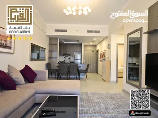  7 غرفتين وصالة مساحة كبير بدون عمولة مفروشة فرش فاخر شامل الفواتير في دبي - الجميرا