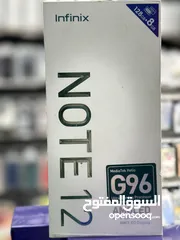  1 جهاز انفنكس note 12 بأفضل سعر في المملكة جديذ كفالة سنة من الوكيل الرسمي