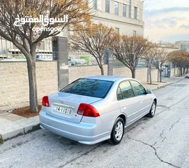  4 هوندا سيفيك 2002 اتوماتيك بحاله ممتازه