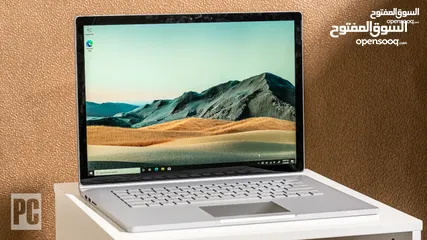  1 Microsoft surface book3 مايكروسوفت سيرفس بوك CPU: Corei7-8650U GHz (8 CPUs), ~2.1GHzجيل 8