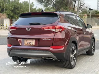  6 هيونداي توسان 2016  2017 2018 ليميتد اعلي درجه مواصفات 1600cc صبغ الوكاله الدرجه الاولي