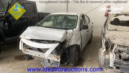  3 نيسان صني 2016 Nissan Sunny ( غير مجمركة اعفاء طبي )